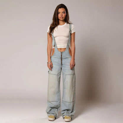 Denim Overalls